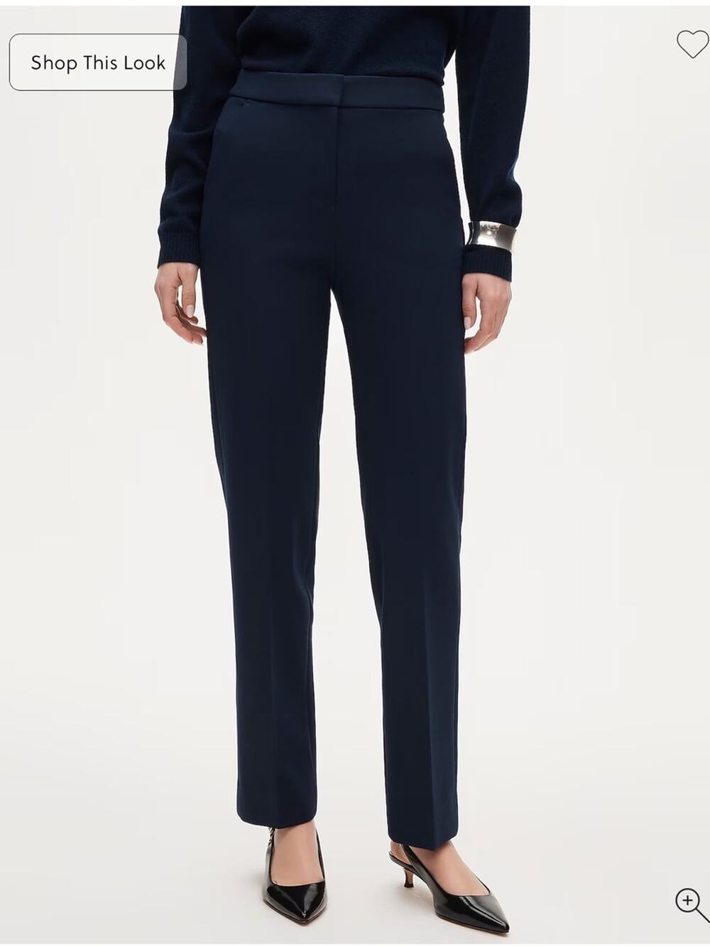 J.Crew Petite Kate straight-leg pant in four-season stretch